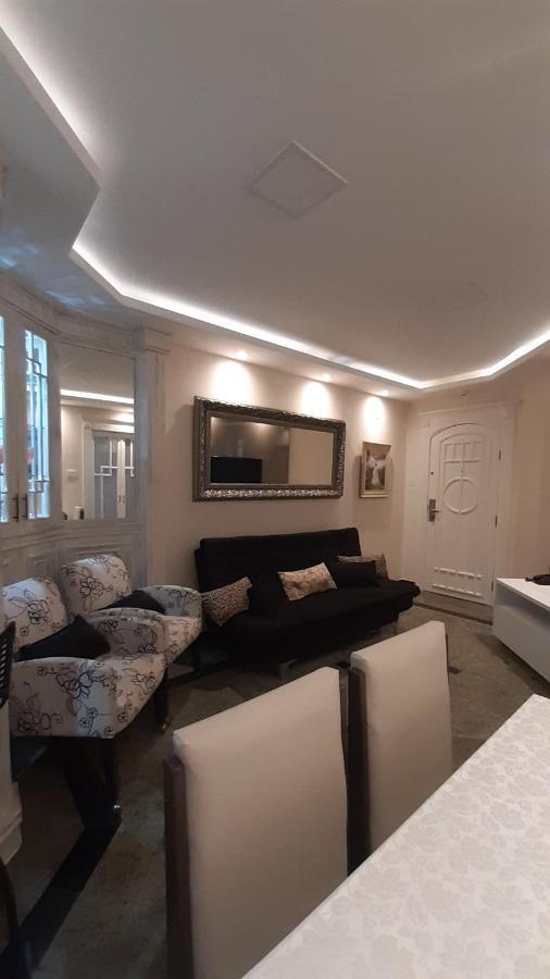 Lindo Flat No Edificio Cosmopolitan, Com Garagem E Piscina Lägenhet Santos  Exteriör bild