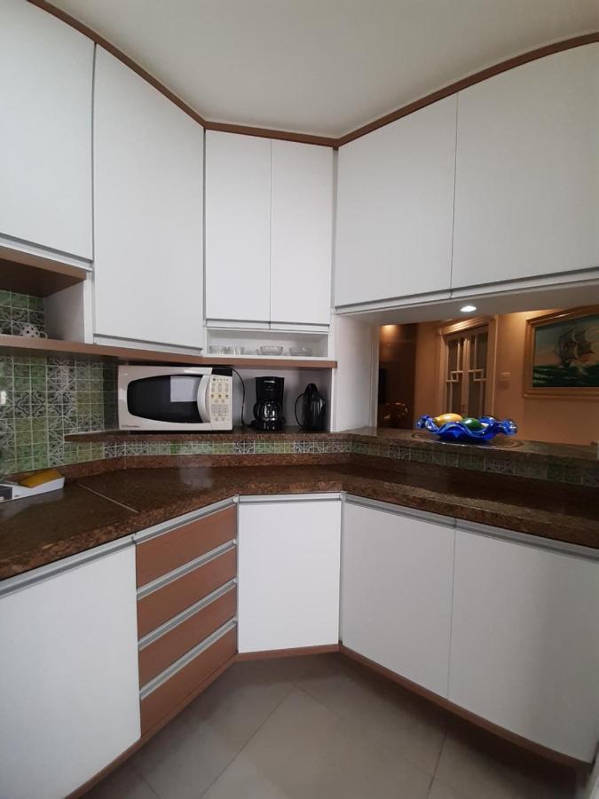 Lindo Flat No Edificio Cosmopolitan, Com Garagem E Piscina Lägenhet Santos  Exteriör bild