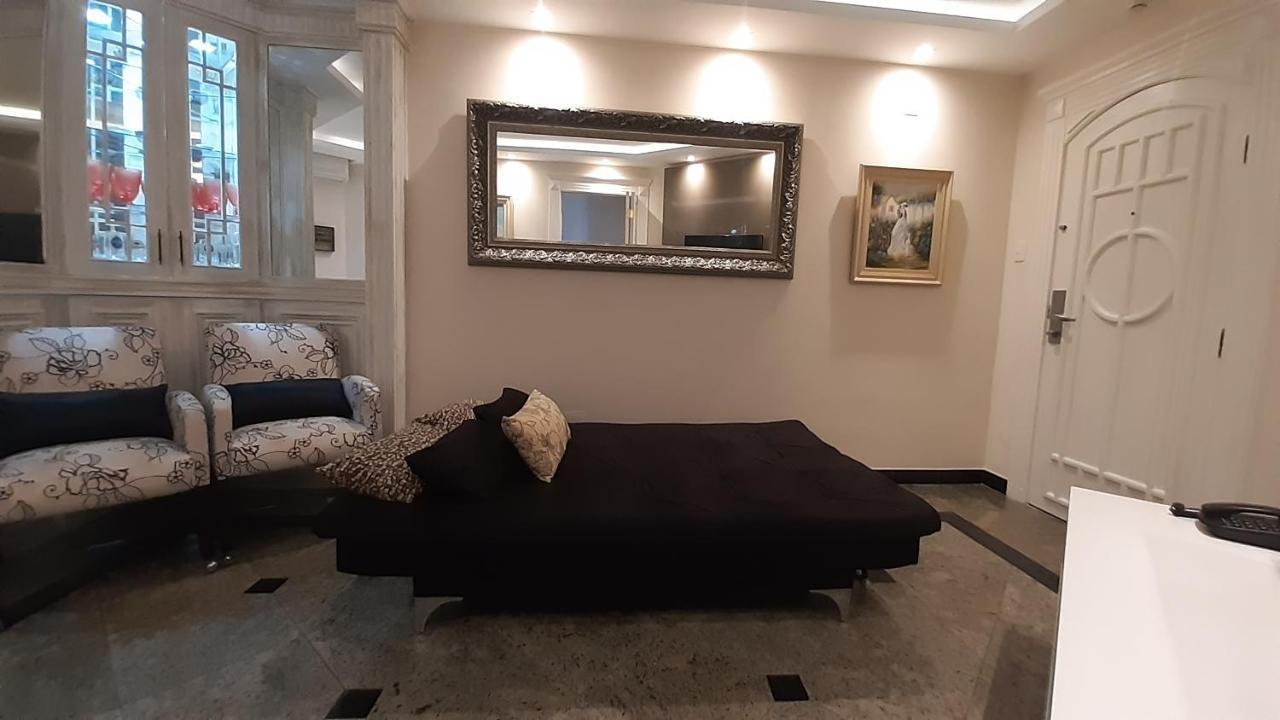 Lindo Flat No Edificio Cosmopolitan, Com Garagem E Piscina Lägenhet Santos  Exteriör bild