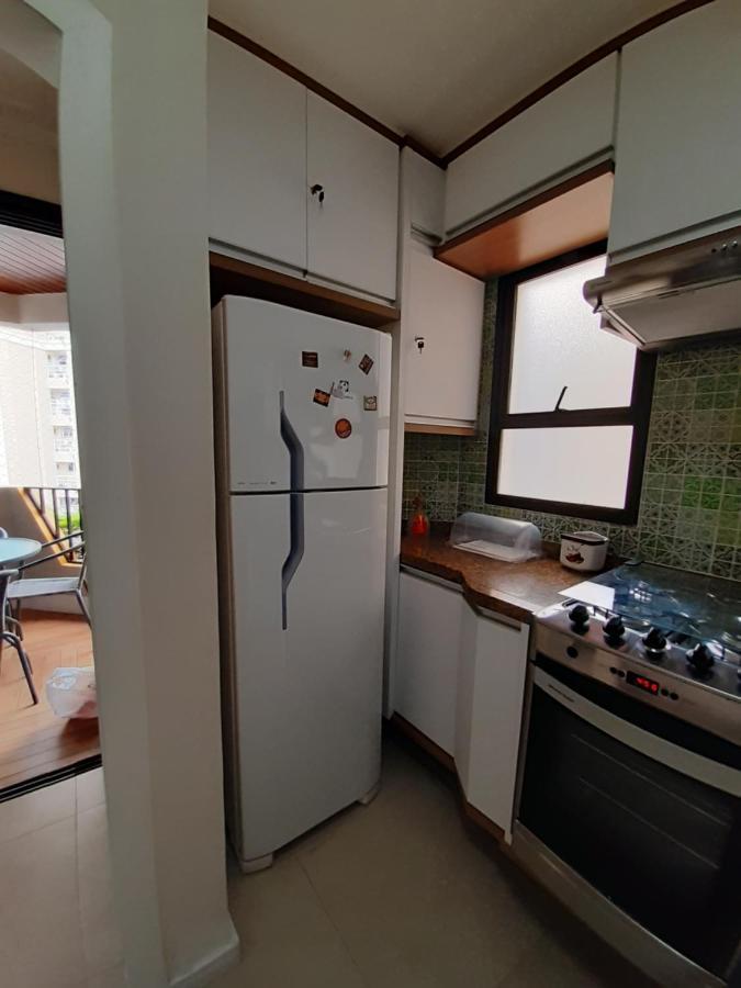 Lindo Flat No Edificio Cosmopolitan, Com Garagem E Piscina Lägenhet Santos  Exteriör bild