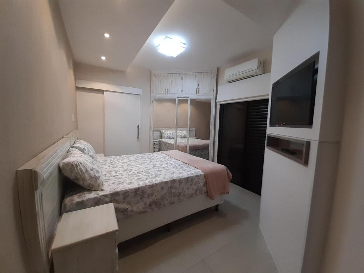 Lindo Flat No Edificio Cosmopolitan, Com Garagem E Piscina Lägenhet Santos  Exteriör bild